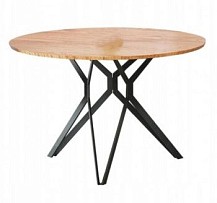 Стол обеденный Halmar PIXEL 2 (дуб золотой/черный)