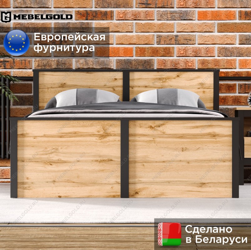 Кровать Лофт LOZ120х200 | изображение 1