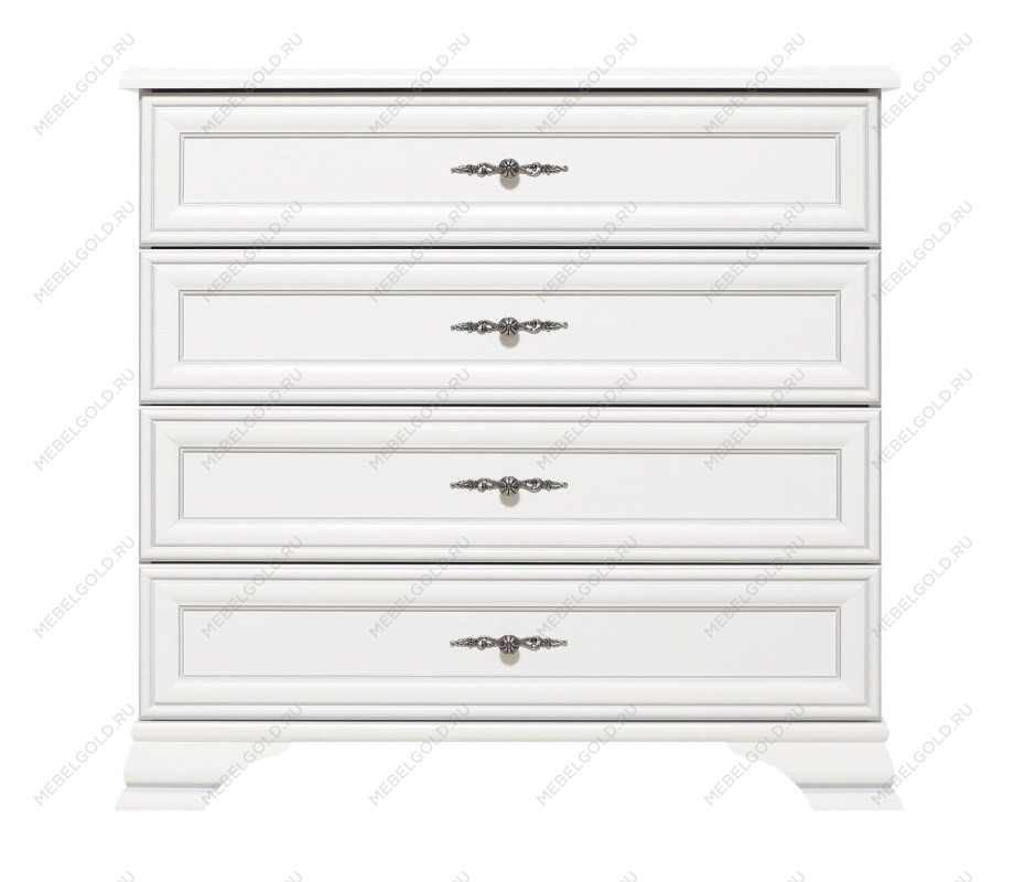 Комод Кентаки KOM4S белый