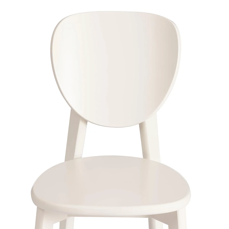 Стул DIAMANTE жесткое сидение, бук, 42 х 42 х 85 см, ivory white | изображение 5