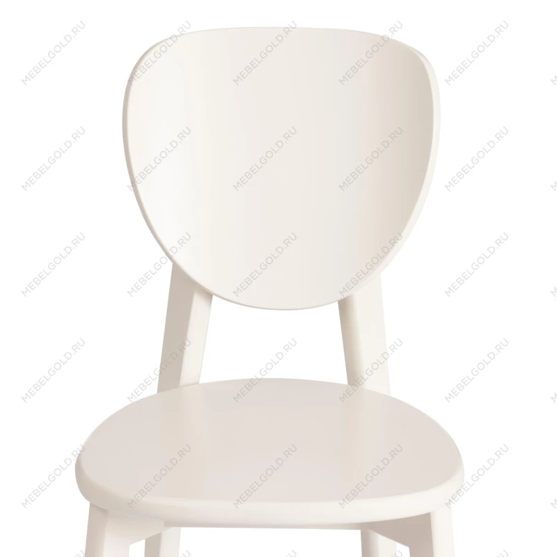 Стул DIAMANTE жесткое сидение, бук, 42 х 42 х 85 см, ivory white | изображение 5