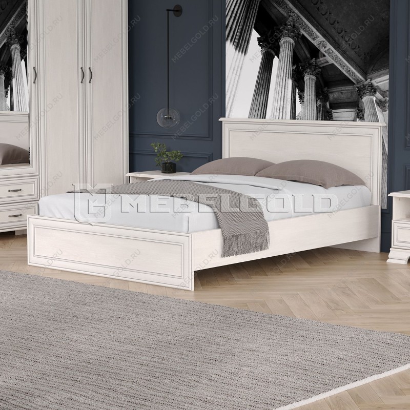 Кровать Тиффани 140 вудлайн кремовый | изображение 2