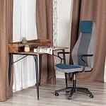 Кресло AVIATOR, флок, ткань, синий/серый/серый, 32/29/W-12 | изображение 14