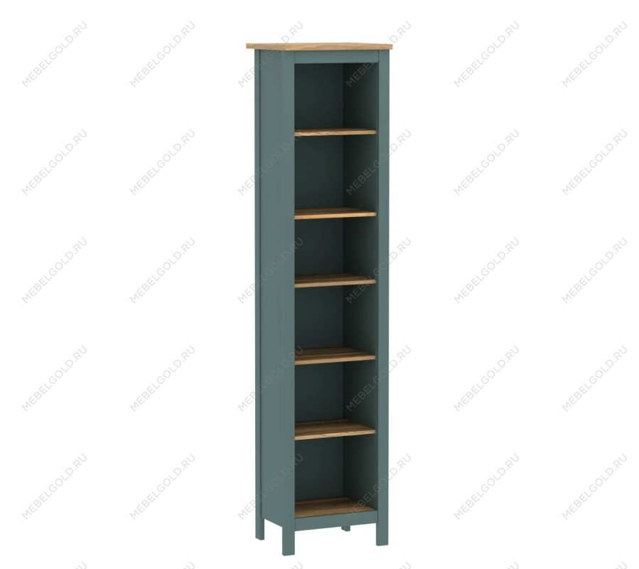 САГА стеллаж 50 темно-бирюзовый/ясень | изображение 2