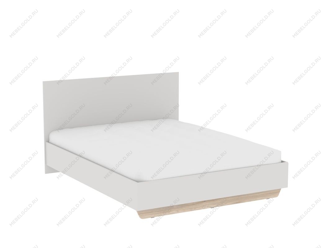 Кровать (каркас) 1600, Аврора (1666*2063*1004) Дуб Мария/Кашемир, 12708