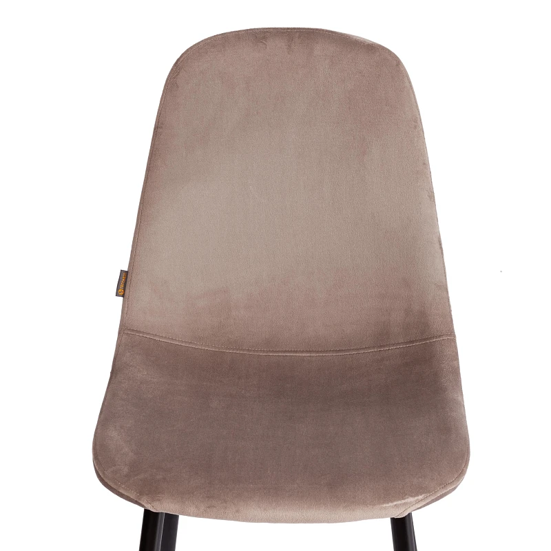 Стул BREEZE (mod. JSC-58), Велюр/металл, 44 х 53 х 86 см, coffee (кофейный) HLR 9 / черный | изображение 5