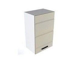 Шкаф ШГ-45, Канзас (450*320*720) Капучино Софт, 20922