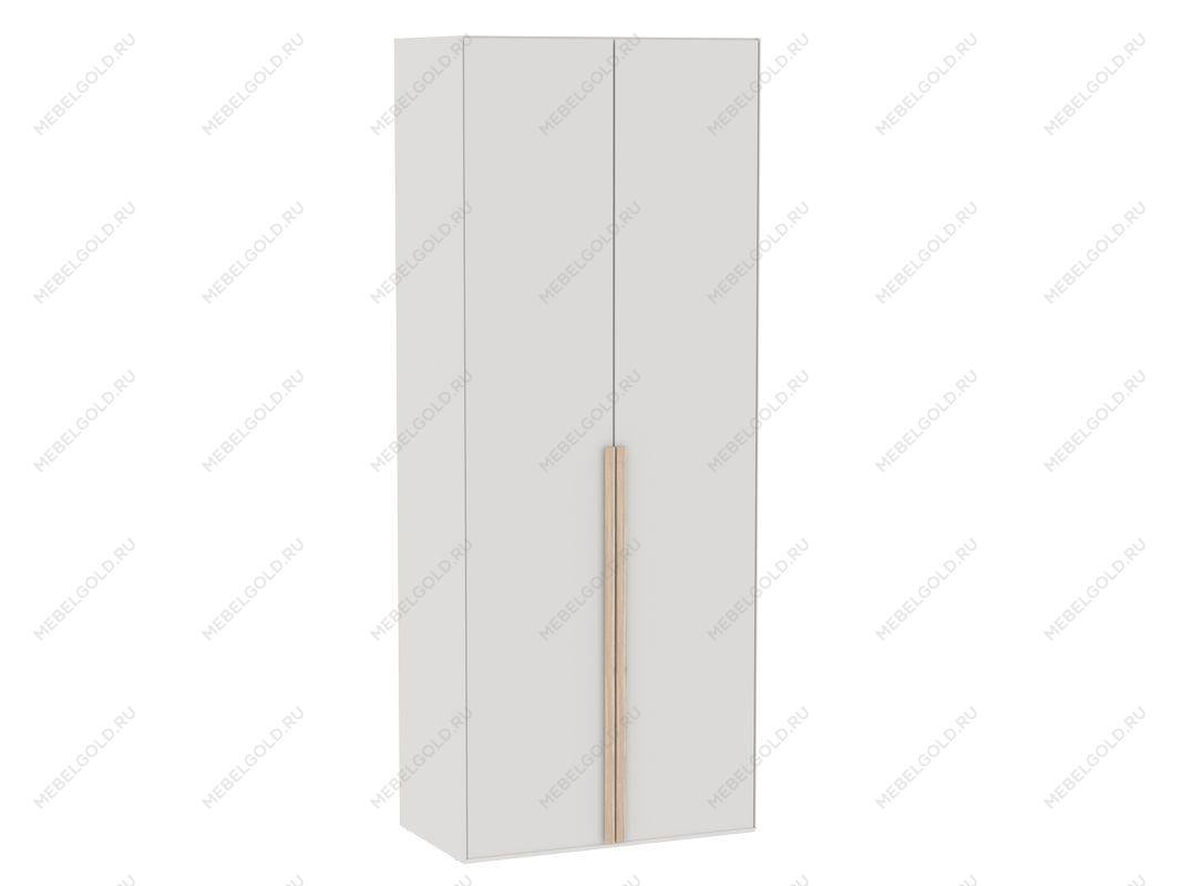 Шкаф 2-дверный с глухими дверями, Аврора (914*522*2304) Дуб Мария/Кашемир