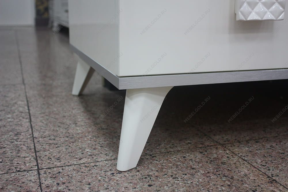 м. Марьина Роща - Тумба прикроватная (левая/правая) Диора слоновая кость/серебро ДТП-1 | изображение 5