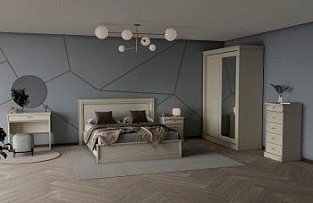 Спальня Сиена (возможный вариант комплектации 3)