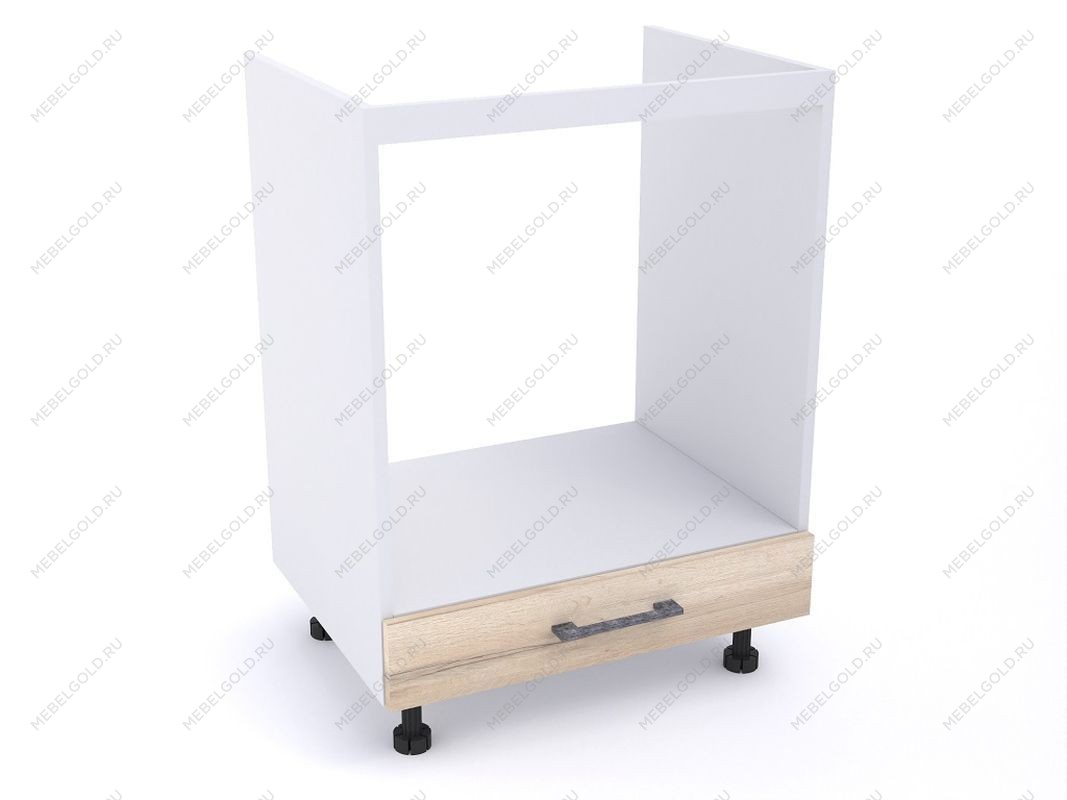 Стол под духовой шкаф СД-60, Дублин (600*470*820) Дуб галифакс белый, 21610