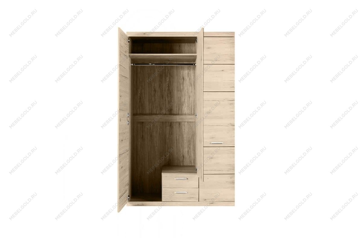 Шкаф 3-створчатый Оскар 3D2S | изображение 1