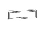 Полка навесная Монако 1D | изображение 2