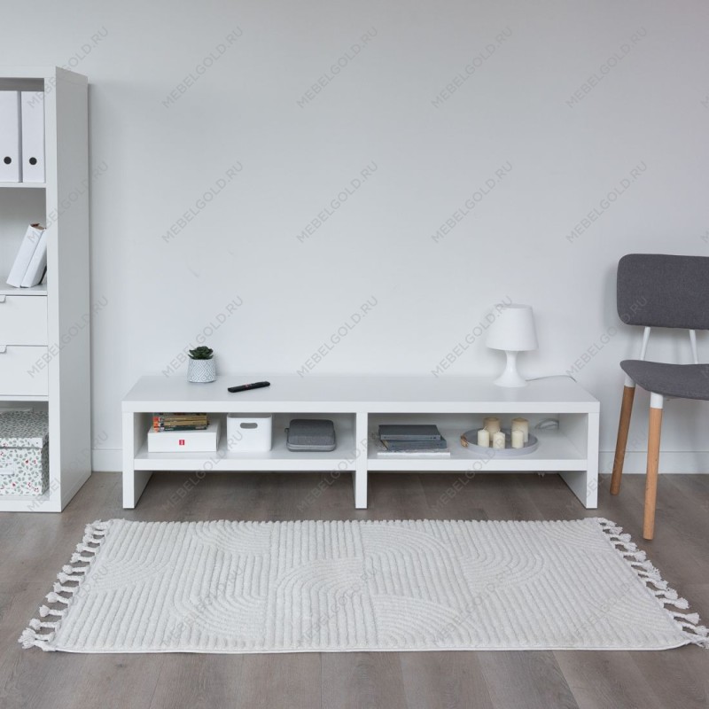 ЛАКК / ЭНКЕЛЬ ТВ-тумба ИКЕА / IKEA ТВ16, тамбурат, цвет белый | изображение 4