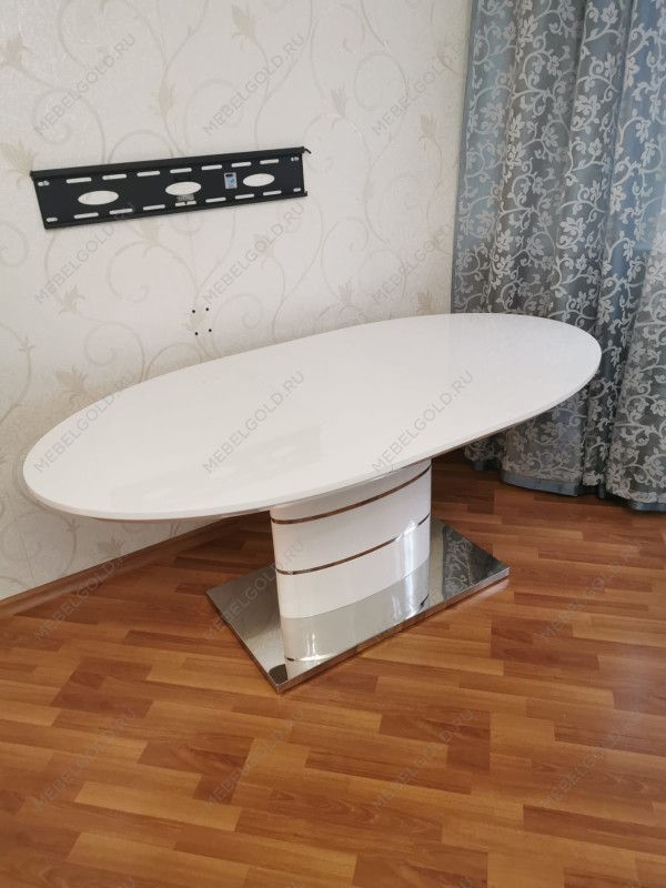 Стол обеденный Halmar ASPEN, раскладной (белый) | изображение 5