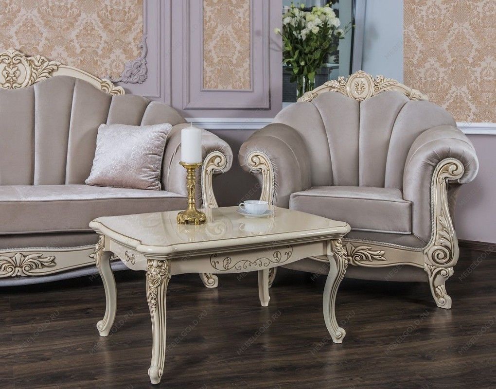 Комплект Марселла крем глянец | изображение 3