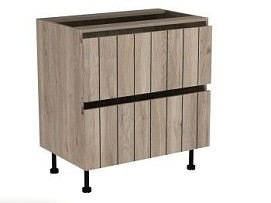 Стол с ящиками СЯ-80 (2), Оттава (800*520*870) Дуб Мария, 22222