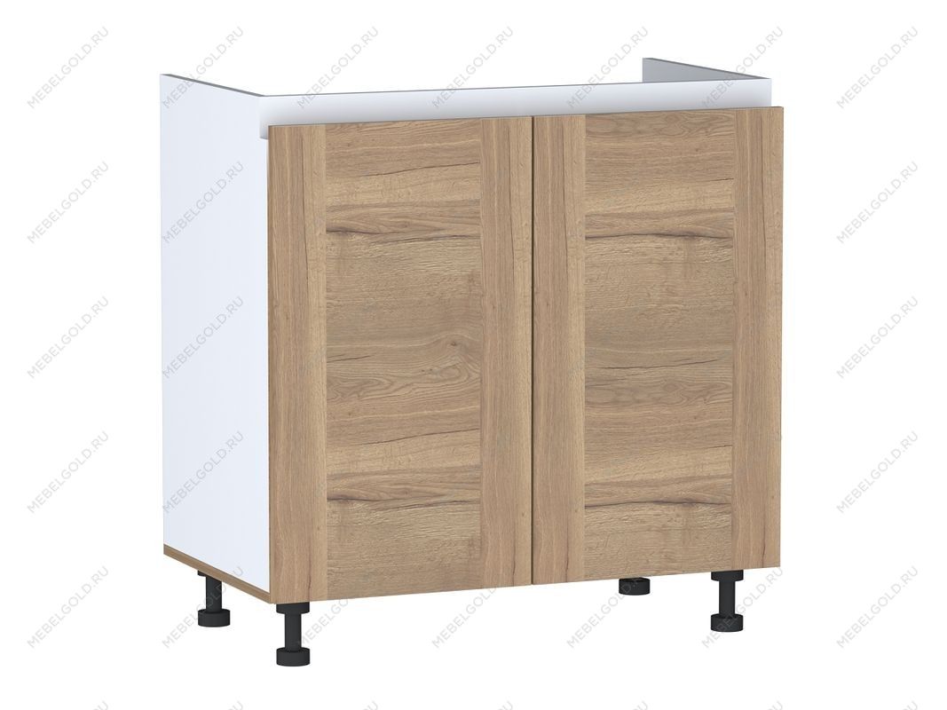 Стол под мойку СМ-80, Сити (800*470*820) Дуб Галифакс натуральный, 20809