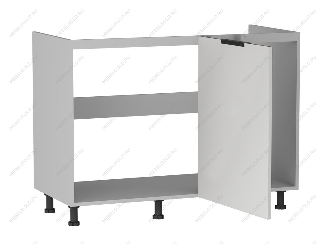 Стол под мойку угловой СМУ-120, Ватель (1100*554*820) Экокожа Белый, 23915 | изображение 1