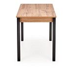 Стол обеденный Halmar GINO 100 раскладной (дуб вотан/черный) | изображение 5