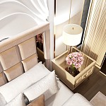 Кровать Замира 160x200 см бежевый | изображение 4