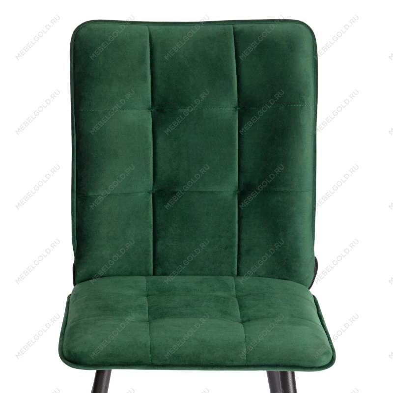 Стул обеденный Bari (2 шт. в упаковке), LT, велюр, Deep Forest (изумруд), 41х55х89 см | изображение 5