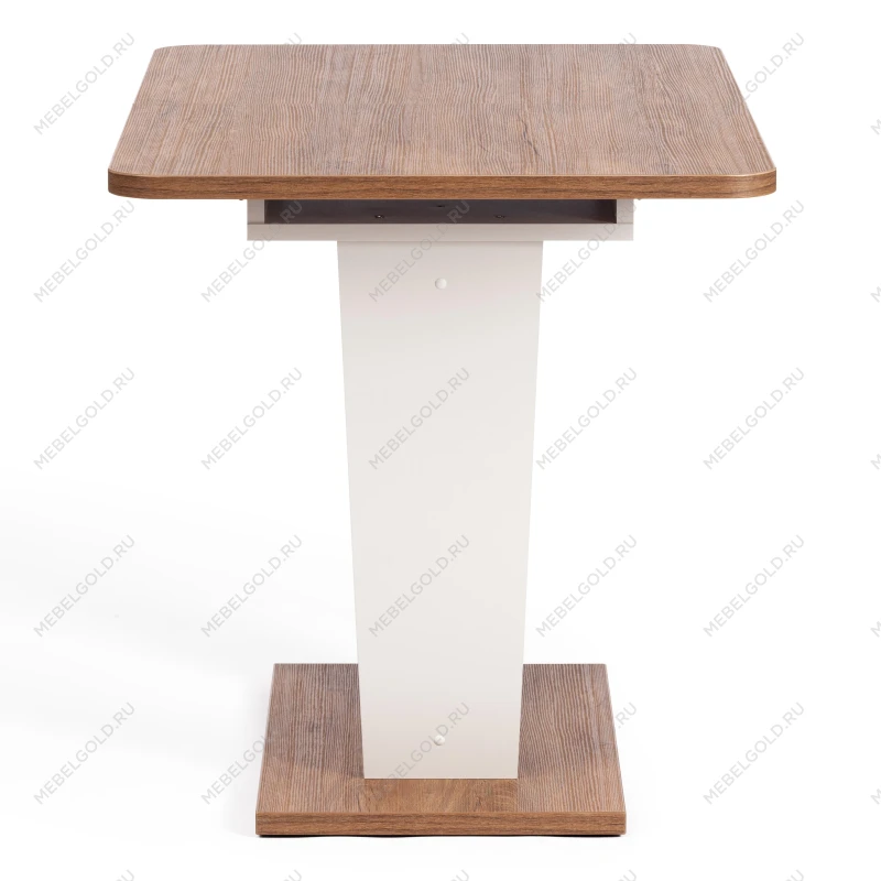 Стол обеденный FOX раздвижной, ЛДСП, 68.6x110-145x75 см, Дуб Канзас/Пепел | изображение 1