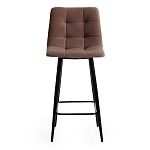 Стул полубарный CHILLY (mod. 7095пб) бежевый barkhat 5/черный | изображение 4