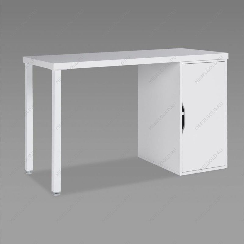 ИНГАР 1/ДВ/T стол письменный 120x75x55, белый