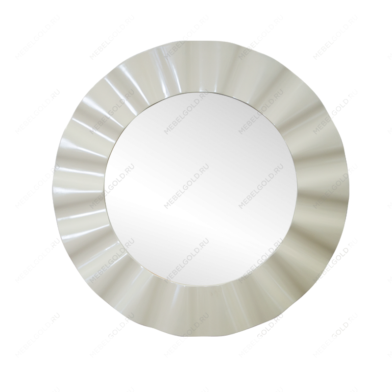 Зеркало круглое 1713(2) белый